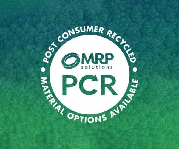 Sustainable closures and PCR packaging