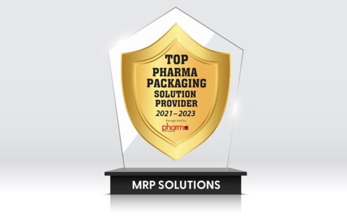 MRP Solutions Honored as Top Pharma Packaging Provider