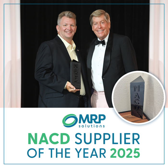 MRP Solutions Named 2025 NACD Supplier of the Year