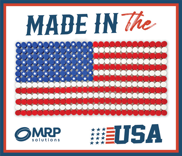 The Benefits of Purchasing MRP Solutions Plastic Closures: Made in the US