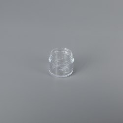 33mm Thick Wall Rounded Jar 004033TR - 0.25 Ounce Capacity