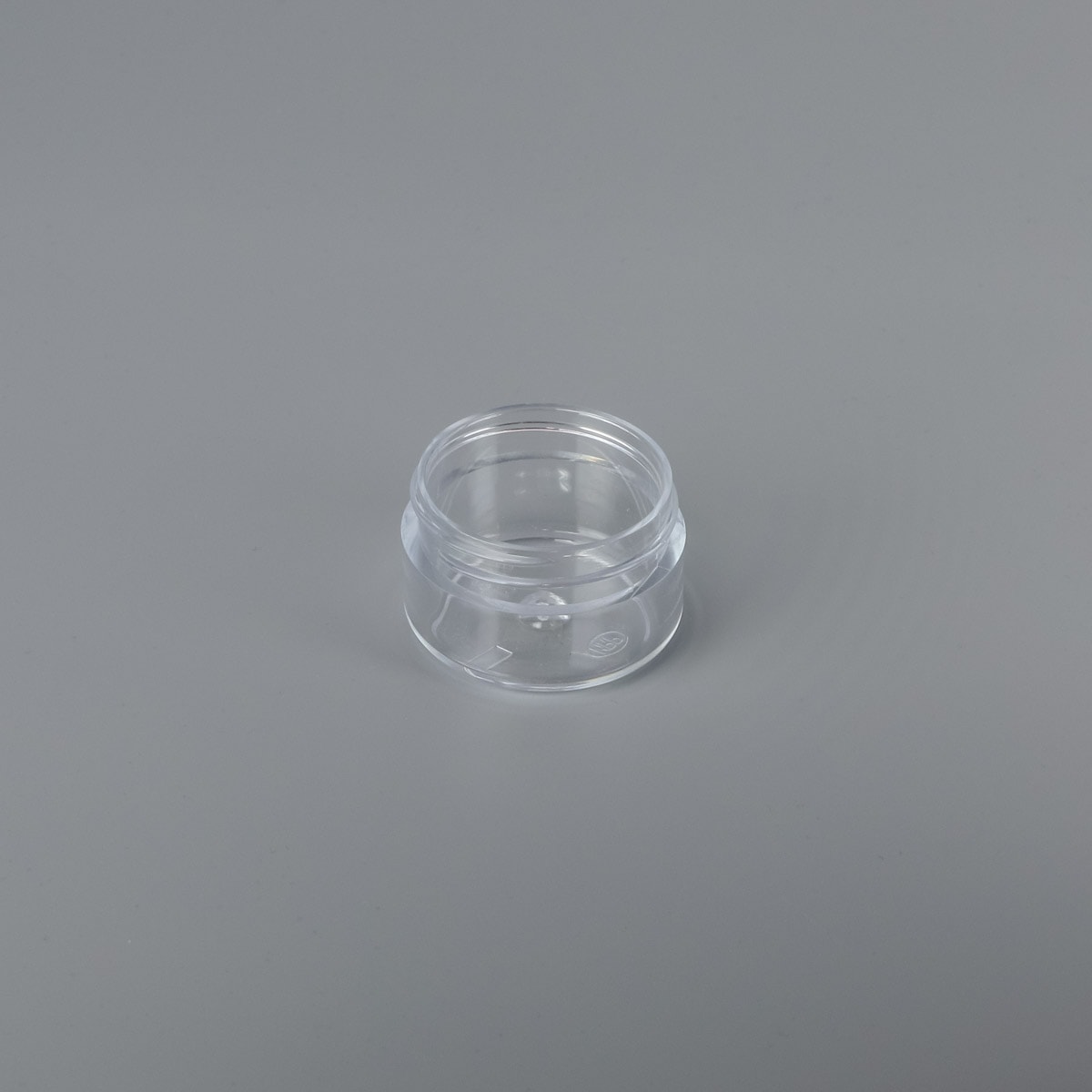43mm Thick Wall Rounded Jar 008043TR - 0.5 Ounce Capacity