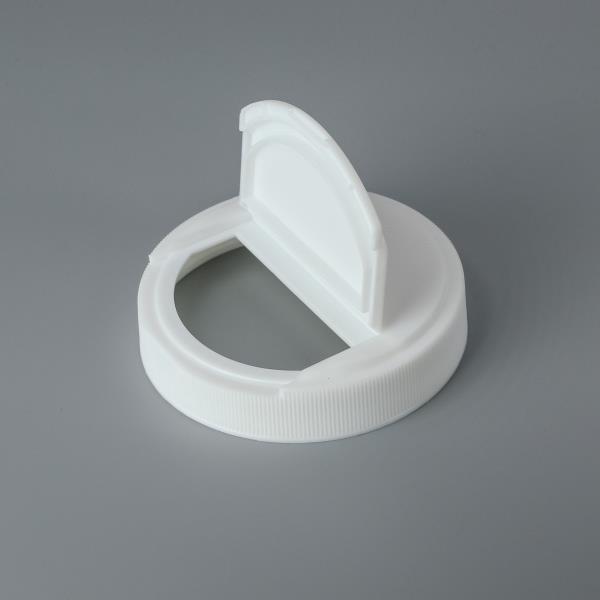 Flapper® 89-400 - 89mm Hinged Cap for Dry Food - Full Pour