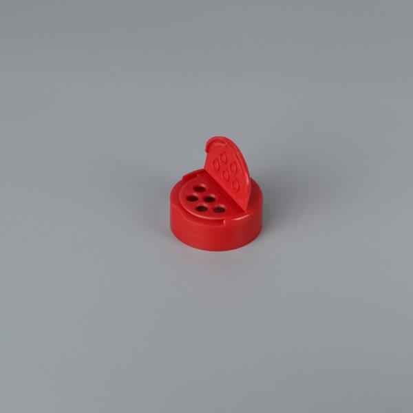 Flapper® 43-485 FM - 43mm Hinged Cap for Dry Food - 0.2 in. Pour