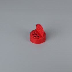 Flapper® 43-485 FM - 43mm Hinged Cap for Dry Food - 0.2 in. Pour