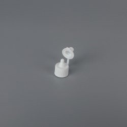 10-1375 15mm Snap Fit Strap Cap with 0.031 inch Dispensing Orifice
