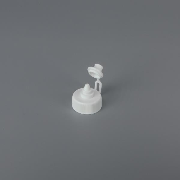 24mm Snap Fit Strap Cap 10-1976 with 0.028 inch Dispensing Orifice
