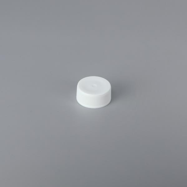 26mm Plastic Threaded Closure 10-2092 (ribbed side; smooth top; non-stacking)