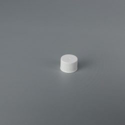 20mm Plastic Threaded Closure RL020 (ribbed side; matte top; non-stacking)