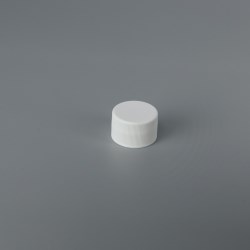 28mm Plastic Threaded Closure RL028 (ribbed side; smooth top; non-stacking)