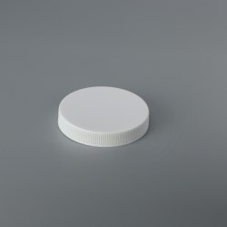 Threaded Plastic Closure RS063 (smooth top; ribbed side; non-stacking) - 63mm
