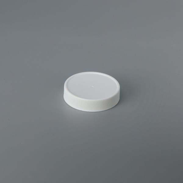 Plastic Closure RM048 (matte top; ribbed side; stacking) 48mm