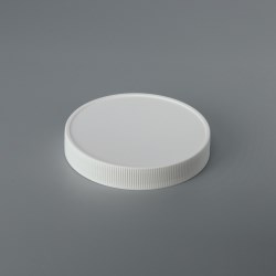 Plastic Closure RM083 (matte top; ribbed side; stacking) 83mm
