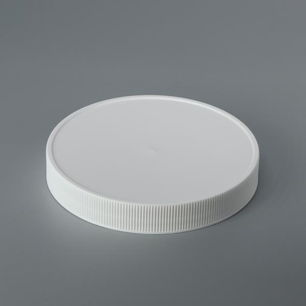 Plastic Closure RM110 (matte top; ribbed side; stacking) 110mm