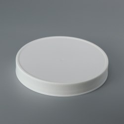 Plastic Closure RM120 (matte top; ribbed side; stacking) 120mm