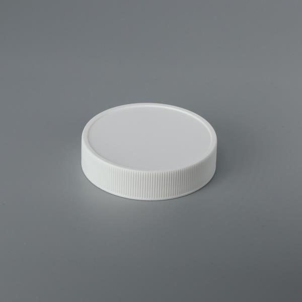 Stacking Threaded Closure RG070 - 70mm Ribbed Side, Matte Top