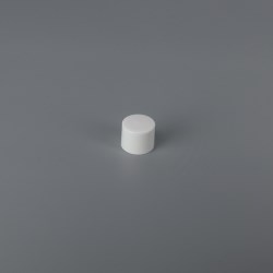 18mm Plastic Threaded Closure 10-5181 - Smooth side; Smooth top