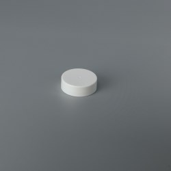 Threaded Plastic Closure SS033 (smooth top and side) - 33mm