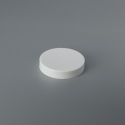 Threaded Plastic Closure SS058 (smooth top and side) - 58mm