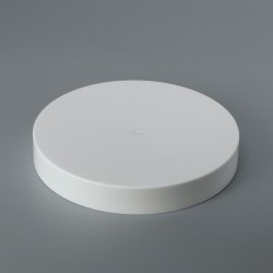 Threaded Plastic Closure SS120 (smooth top and side) - 120mm