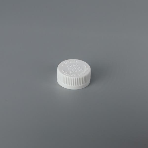 Embossed 33mm Child-resistant Push Down and Turn Closure - PD033