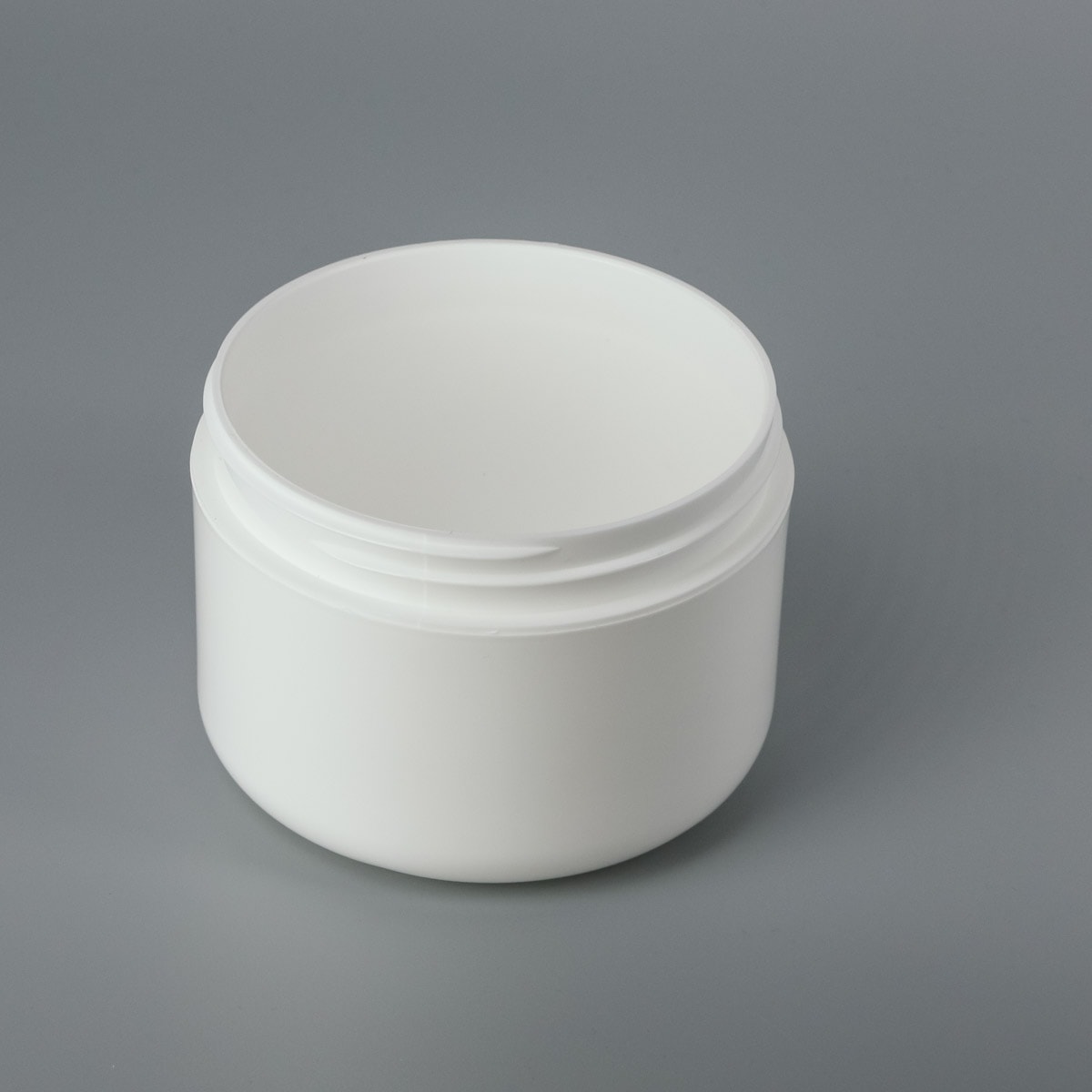 89mm Eight Ounce Plastic Double Wall Round Jar 128089DR