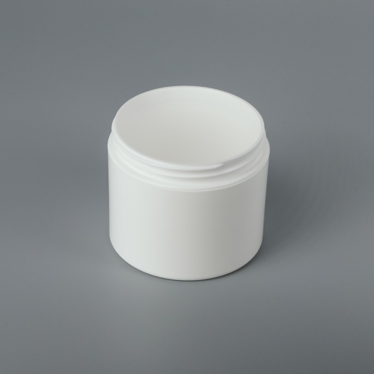 70mm Four Ounce Plastic Double Wall Square Jar 064070DS