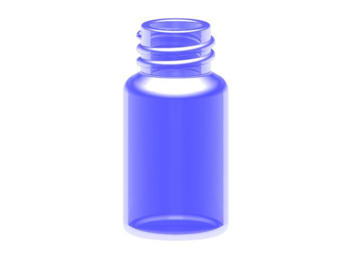 Glass bottle pipe
