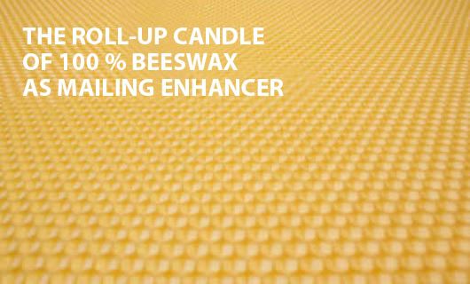 Roll-up candles