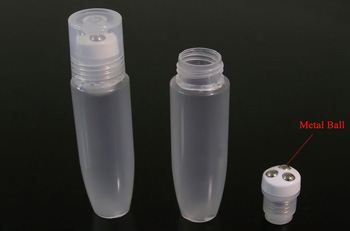 PE bottles with roll-on applicators