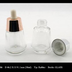 Dropper & glass bottle FT-CB0686