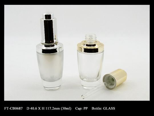 Dropper & glass bottle FT-CB0687