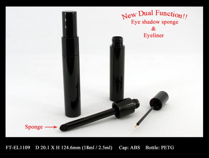 2-in-1 brush eyeshadow & eyeliner FT-EL1109