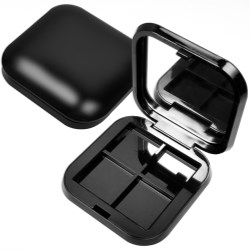 Square compacts with round corners