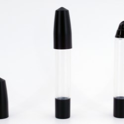 Squeezable lip gloss tube
