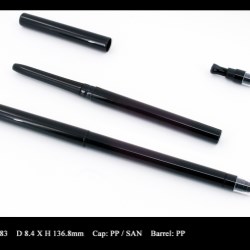 Eyeliner pens with smudge tip