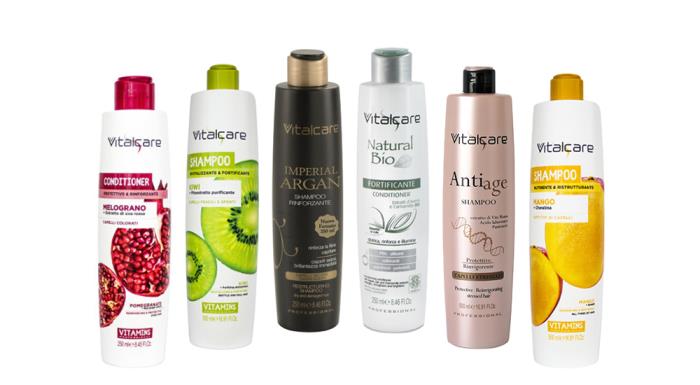 It's Giflor's Just Colors 856 for Vitalcare's shampoo packs