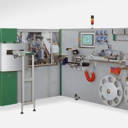 The compact machine for small cosmetic tube production