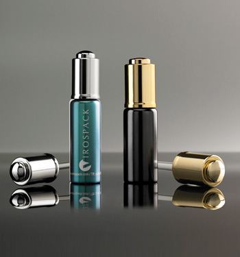 Improved push button droppers for a more accurate dosage