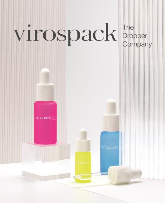 The Ribbed Texture Cap for Cosmetic Droppers by Virospack
