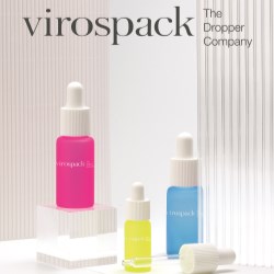 The Ribbed Texture Cap for Cosmetic Droppers by Virospack
