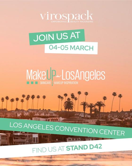 Virospack Will Be Exhibiting at MakeUp in Los Angeles 2026