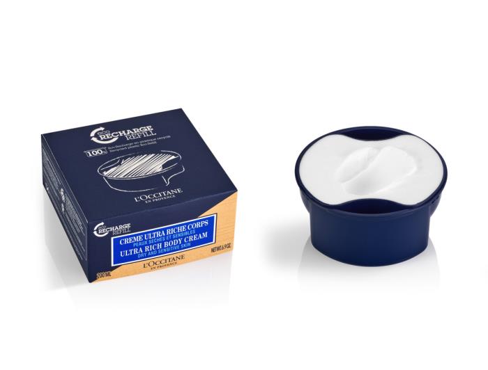 VPI produces 100% recycled PP refill for LOCCITANE