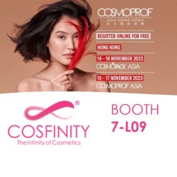 Cosfinity, The Infinity of Cosmetics, at COSMOPACK Hong Kong