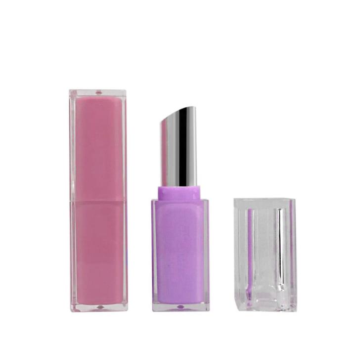 Cosfinitys square lipstick is a modern packaging choice