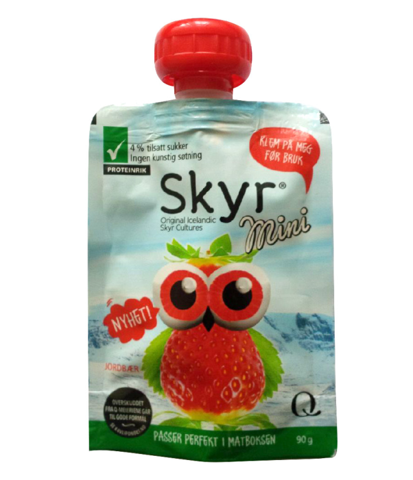 New innovative pouch for Skyr