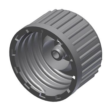 Closures with Self Sealing Cones & Sealing Inserts (Liners)