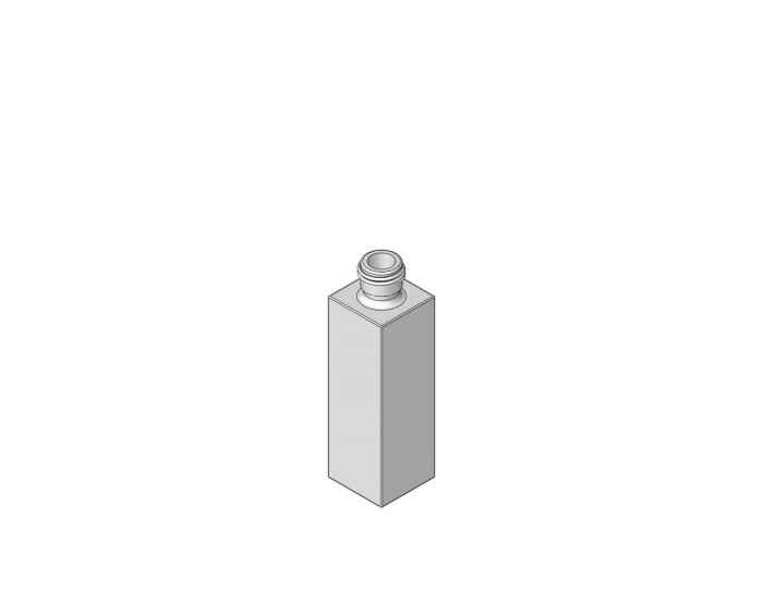 Klee Glass Bottle: 18mm - 1oz