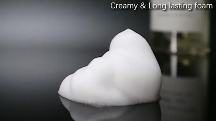 S Pack's foaming pump provides creamier, longer lasting foam