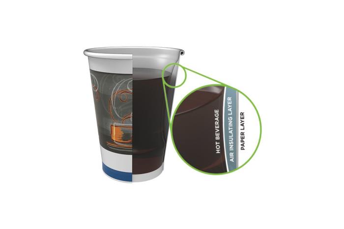 GP PROs Dixie Foodservice Introduces the Sleeveless Insulair Hot Cup